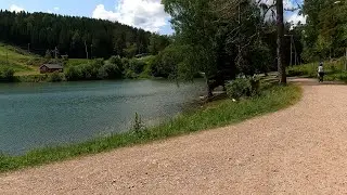 Nittedal - Oslo trough LilloMarka on a bike minute by minute