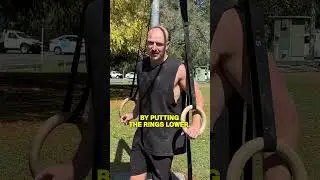 This is how you can learn the muscle-up on the rings