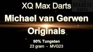 XQ Max Michael Van Gerwen Originals 23 gram 90% Tungsten Darts - MVG23