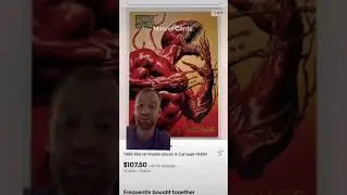 1996 Marvel Masterpieces 🤑 Carnage Sold. #marvelcards #tradingcards #marvel