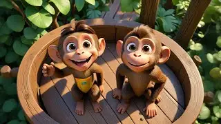 Three Little Monkeys Learn to Add | Addition Song for Kids | Math Rhyme for Toddlers & Preschoolers