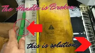 Broken heating unit handle? on a canon iR 6570 copier ⏩this is the solution!