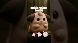 Realistic Pok&eacute;mon Evolution | Pok&eacute;dex No.035~036 🌙 (Clefairy &rarr; Clefable Line) + Special Cleffa