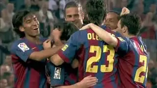 Lionel Messi's First Goal for Barcelona (English Commentary) 720p