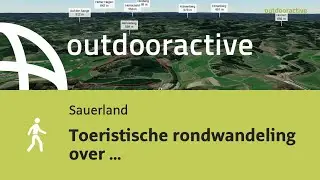 Toeristische rondwandeling over Golddorf-Route Wenholthausen