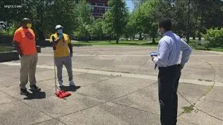 Protesters: anti-violence groups on outside agitators