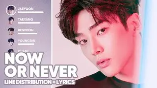 SF9 - Now or Never (Line Distribution + Lyrics Color Coded) PATREON REQUESTED