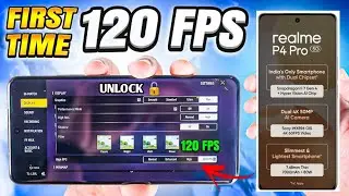FREE FIRE 120 FPS FIRST TIME REALME P4 PRO 5G MOBILE  UNLOCK 📲 #realmep4pro #realme #freefire#120fps