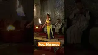 Fire eater in Fes, Morocco #shorts #fireeater #fireeating