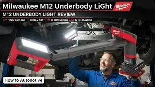 Introducing The New Underbody Light From Milwaukee Tools - Perfect For Mechanics!