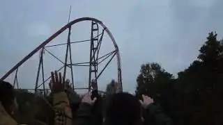 Expedition Geforce im 2 Zug Betrieb! Plopsaland Germany / Holiday Park ONRIDE 4K