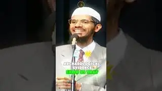 Bible got it wrong about Noah&rsquo;s flood? 📜 #drzakirnaik