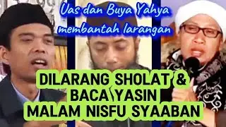 Hukum merayakan malam Nisfu syaaban.uas lansung keluarkan dalil #uas #hukumnisfusyaaban