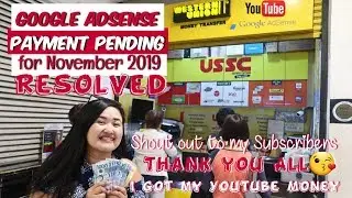 GOOGLE ADSENSE PAYMENT PENDING (Resolved) | Getting my YouTube Money at Western Union
