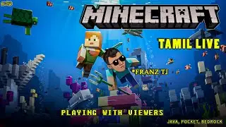 Minecraft LIVE🔴#Suna_Pana 2.0 SMP - Java, Bedrock & Pocket😎Minecraft Survival with Viewers | Tamil