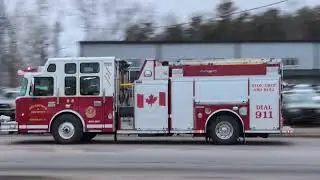 Aylesford Fire Department Engine 11 Responding