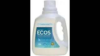 Ecos Free & Clear Laundry Detergent Product Review