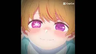 Aqua yeux rose trend #anime #tendance #oshinoko