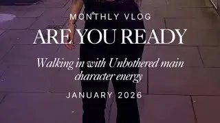 Monthly Vlog - ReeDiary - starting this year with Main Character Energy 😘 #youtubevlog #monthlyvlog 