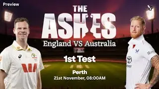The Ashes! 1st Test Preview & Insights | England to Win #theashes #australia #england #cricket 