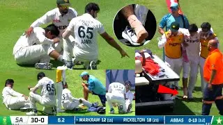 Saim Ayub Injured vs Sa, Saim Ayub Injury, Sam Ayub twisted his ankle in the 2nd Test of Pak vs Sa