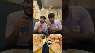 💢🤯 టైగర్ మాయా mouli మాయా కలిసి అలా సరదాగా 😂❤️#shorts #hyderabad #foodshorts #food #tigeryt #mandi
