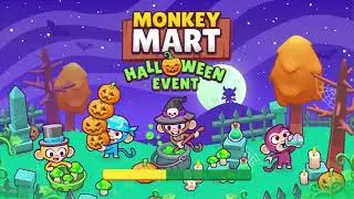 Monkey Mart  -  The Halloween Event  | Walkthrough online Game Poki