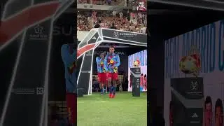 super cops cup entre Barcelona fc #viral #brazil #india #naymar