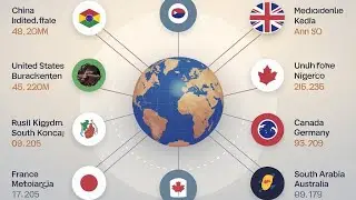 Top 20 countries with highest internet users