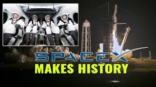 SpaceX Launches First Civilian Crew Space Mission | SpaceX Inspiration4 Mission