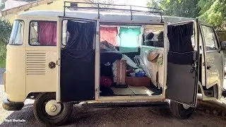 A Casa Do Viajante Rogério, Kombi 1995, Em Tony Camping, Ubatuba, São  Francisco do Sul/SC.