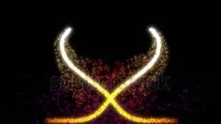 stock footage drawing heart with sparks bilateral loop able k uhd