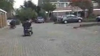 scootmobiel crash