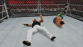WWE 2K15 - Bray Wyatt Vs. John Cena Steel Cage Match
