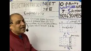 Physics numerical on electrostatics:CAPACITOR 