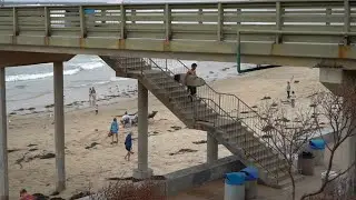 Sketchy Surf Sesh at OB Pier!
