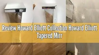 Review Howard Elliott Collection Howard Elliott Tapered Mirrored Pedestal Accent Table, Elegant Mode