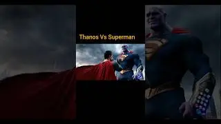 Thanos vs Superman: Who Would Win #thanos #superman #shorts