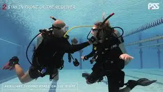 AIR SHARING WHILE ASCENDING IN  OPEN WATER