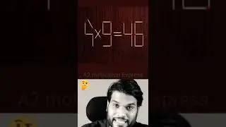 मज़ेदार Maths Trick  Mind Game| Short video by ArvindArora| #shorts #a2motivation #a2sir