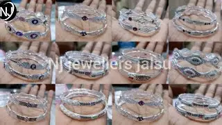 Latest Silver Bangles Collection for women || Silver bangles designs with price