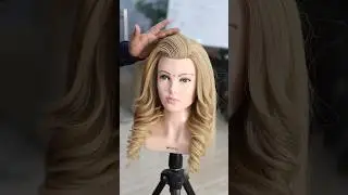 Voluminous curls open hairstyle / open hairstyle voluminous curls / wedding hairstyles