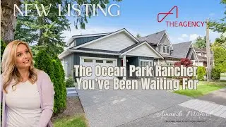 Perfect Downsizer's Home in Ocean Park | South Surrey Custom Rancher Tour