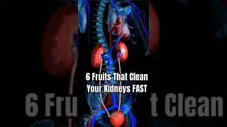 6 Fruits That Clean Your Kidneys FAST | Natural Kidney Detox Tips#health#kidney