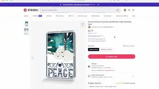 Peaceful Arctic Fox Family and Northern Lights Christmas Cards on Redbubble