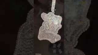 The Iced Out Letter &lsquo;SOLID&rsquo; Pendant Is Built Different 💎🧊  Jewelry Statement