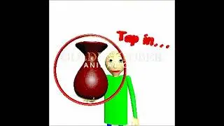 Tap Baldi's Vase  #memes #animationmemes #baldi #funny #memevideos #baldibasics