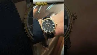 ĐỒNG HỒ #TISSOT QUA SỬ DỤNG (USED) DIAL ĐEN CỌC SỐ LA M&Atilde; CỔ ĐIỂN T097.407.26.053.00 #T0974072605300