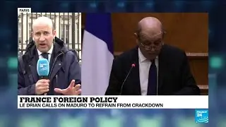 Venezuela crisis: France calls on Maduro to refrain from crackdown