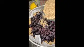Easy blueberry jam bars #simple #foodie #shorts